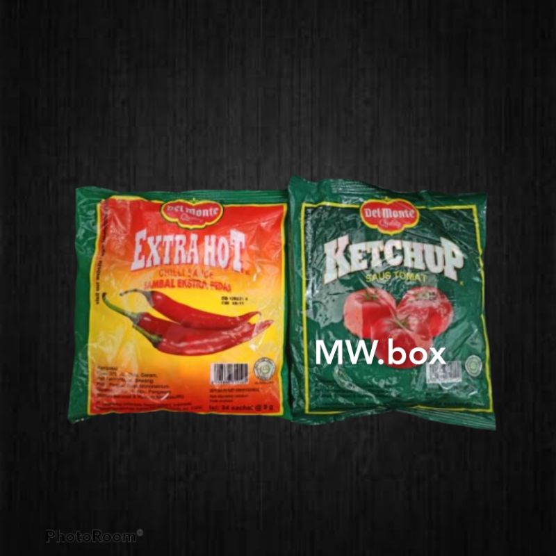 

saos saset delmonte hot dan tomatdel Monte