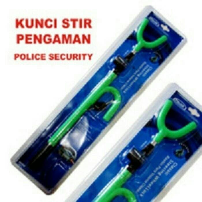 KUNCI SETIR MOBIL CAGAK Dua Safety Lock Car Pengaman Kendaraan Stir Mobil