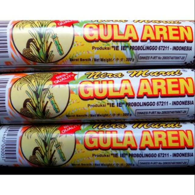 

Gula Aren batok Nira Murni / Gula Aren Ie Ie 300gr