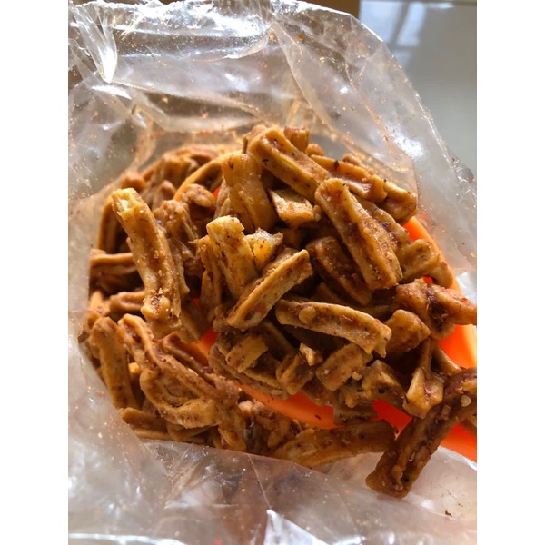 

krupuk SEBLAK CEKER PEDAS DAUN JERUK(READY)