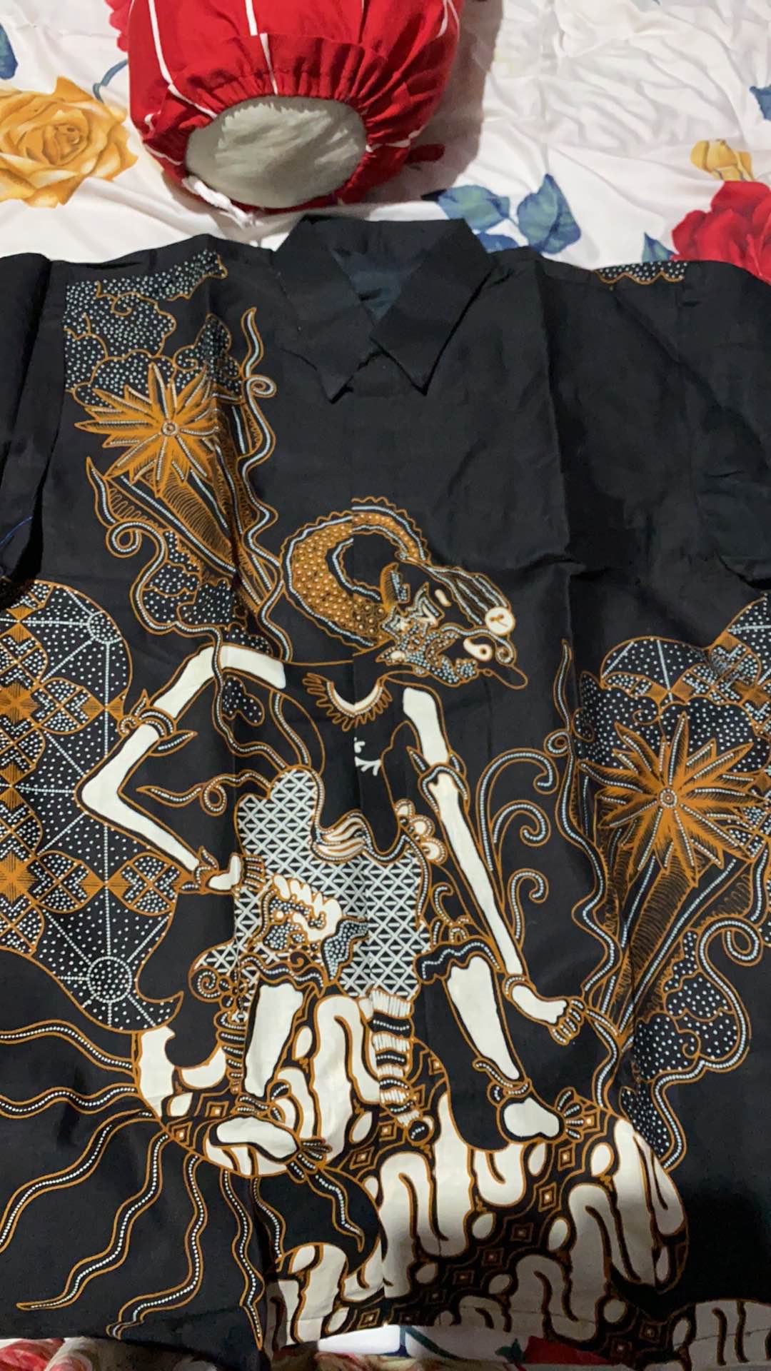 Atasan Kemeja Batik Pria Lengan Pendek Premium Arjunaku Pen Full Furing Rajasakti Solo Ori