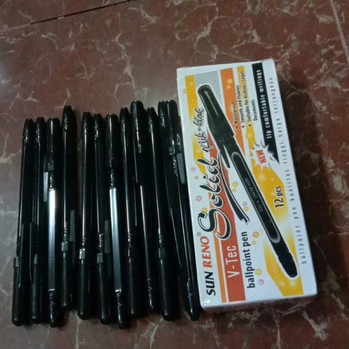 

Gilaa!!! Pulpen Sunreno Solid Isi 12 Pcs Limited