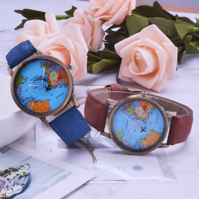 BS203 Geneva World Wide - Jam Tangan Pria &amp; Wanita ( Group ) (DI JAMIN HIDUP)