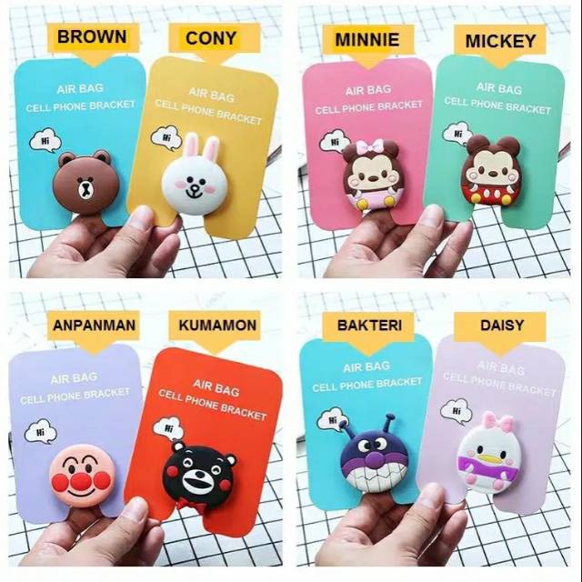 Popsocket Karakter Unik Lucu MURAH