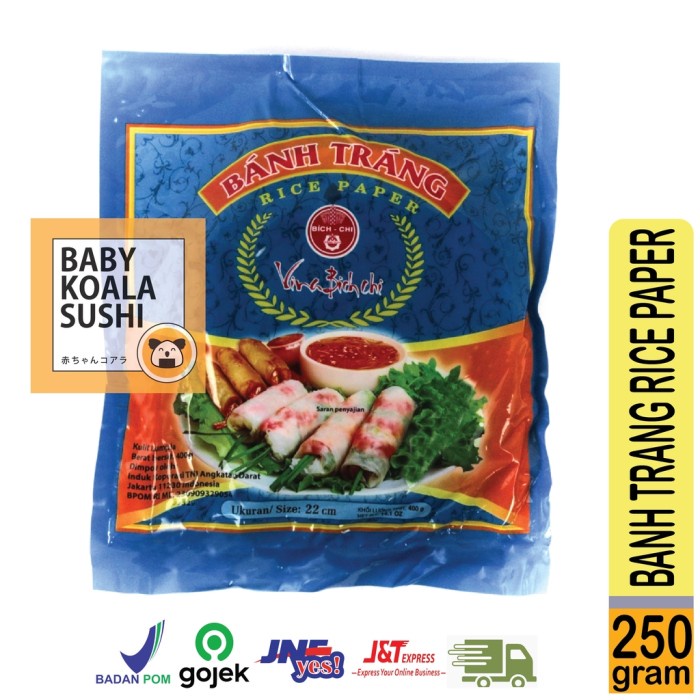 

fs2011bb Bhan Trang Vietnam Rice Paper 16 & 22 Cm 250 G │ Kulit Lumpia. - 18 Cm Sv012Ss