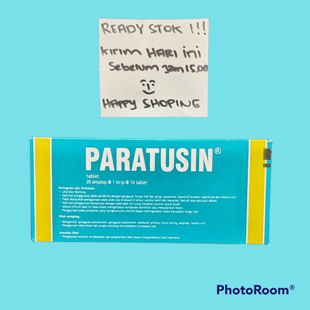 Paratusin Tablet 1 box isi 200 Tab