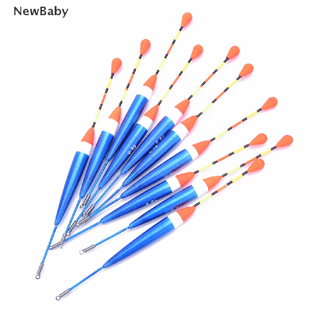 Newbaby 10pcs Pelampung Pancing Aneka Ukuran Untuk Memancing outdoor