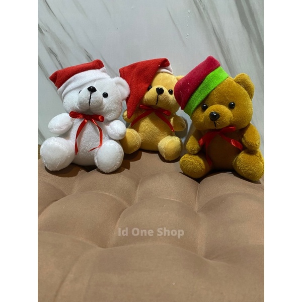 Bear Wisuda 13 dan 15cm / Bear Mini / Boneka Mini / Boneka Bucket / Bear Bucket