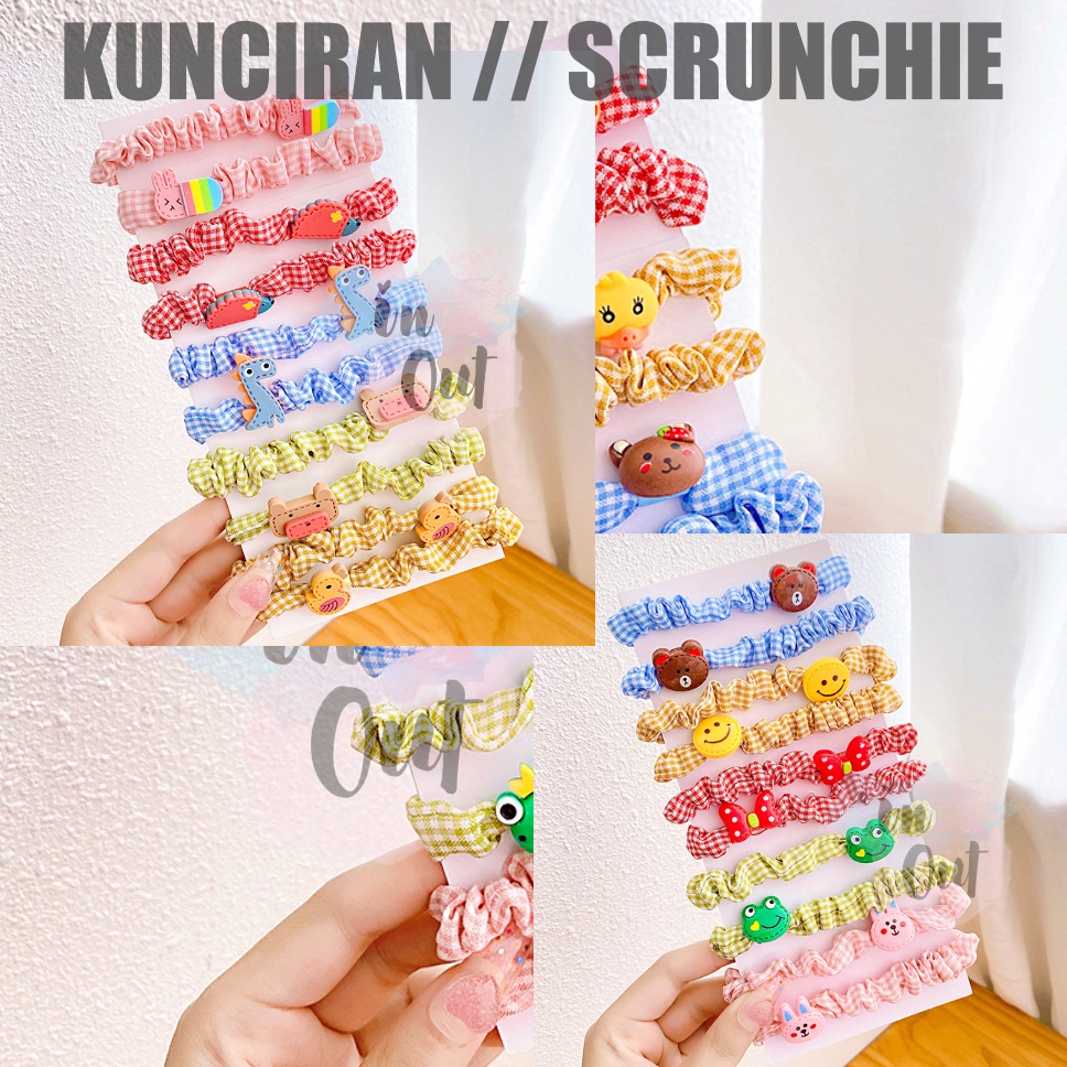 PREMIUM Ikat Rambut anak anak / SCRUNCHIE ANAK Lucu / KUNCIRAN IKAT RAMBUT ANAK / IKAT RAMBUT CEPOL ANAK/ KUNCIRAN SCRUNCHIE ANAK MOTIF ACC35