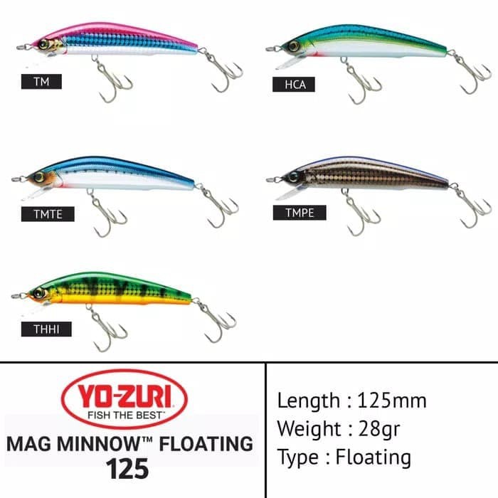 Terlaris Yozuri Mag Minnow 125F
