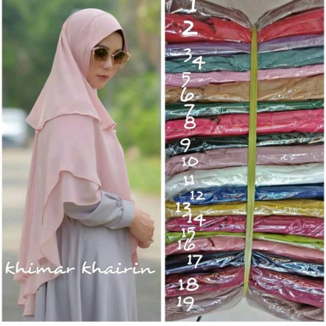 Khimar KHAIRIN  ori Rizki Ananda