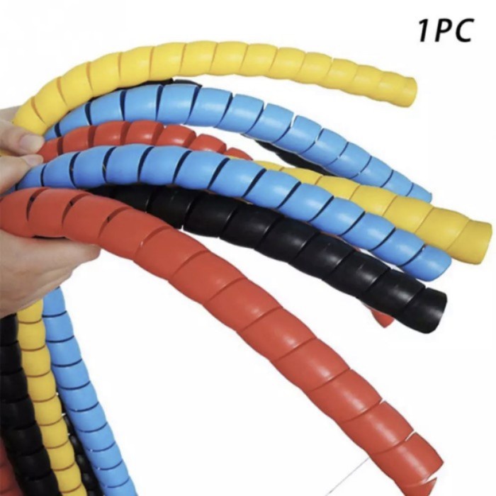 Spiral 25 cm pembungkus merapikan Kabel Rem Sepeda