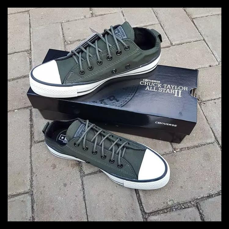 Sepatu Converse Ct X Hijau Army - Hijau Army, 37
