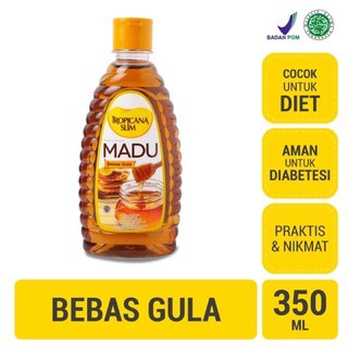 TROPICANA SLIM MADU 350ML BEBAS GULA - RENDAH KALORI