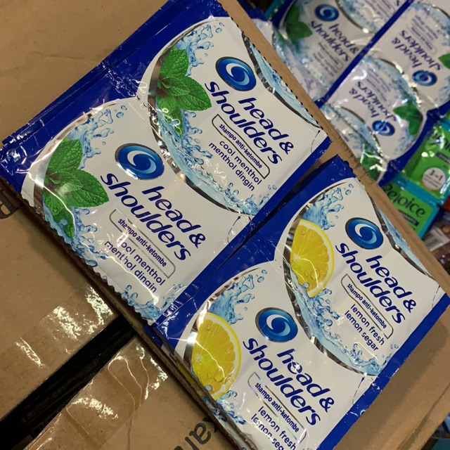 Shampoo head and shoulders 12 sachet