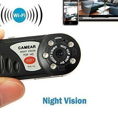 ♀ Kamera pengintai Q7 Mini Wireless Hd Wifi Ip Camera Q7 SPY Camera Video Cam ☆