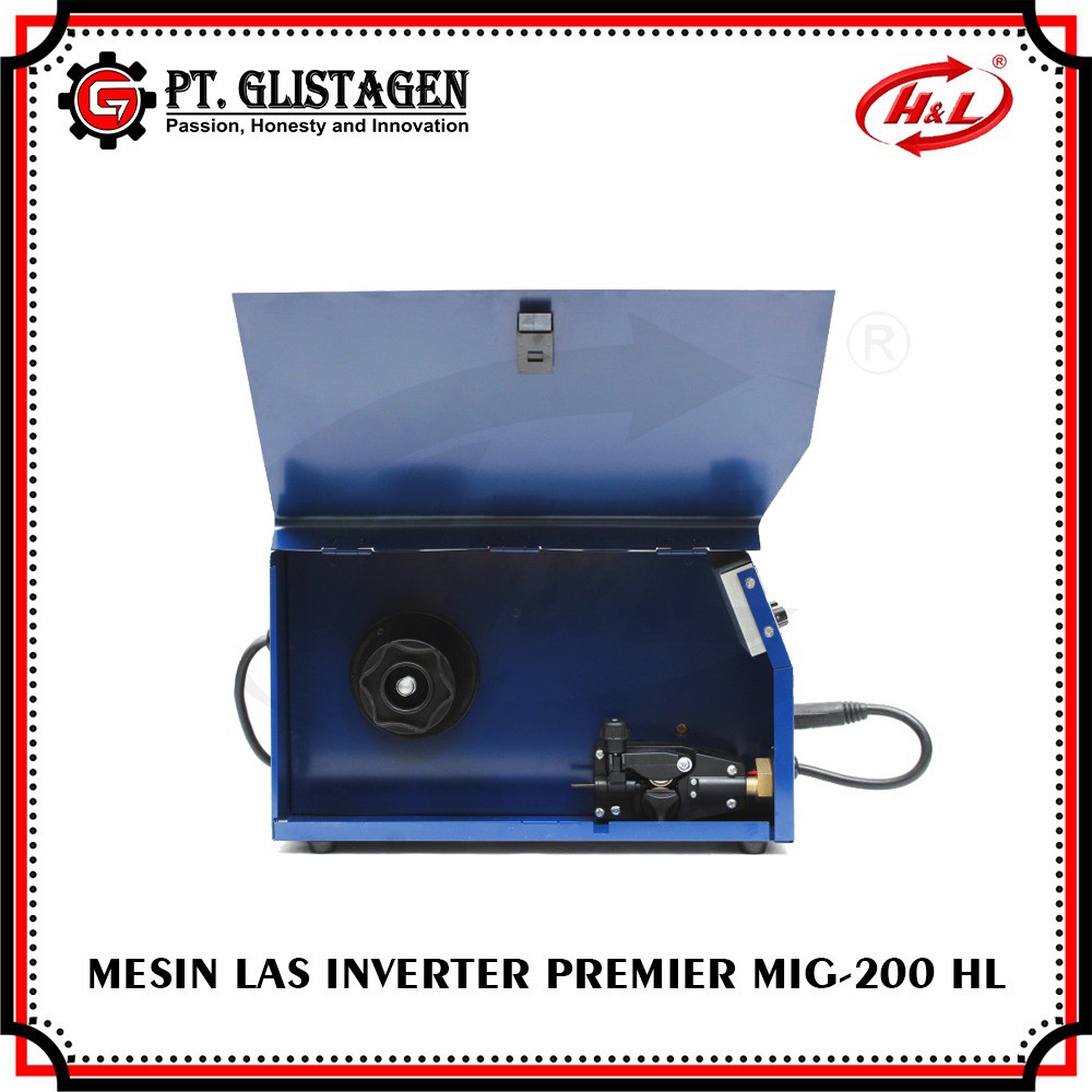 Mesin Las Inverter MIG 200 / Travo Las MIG 200 Premier H&amp;L