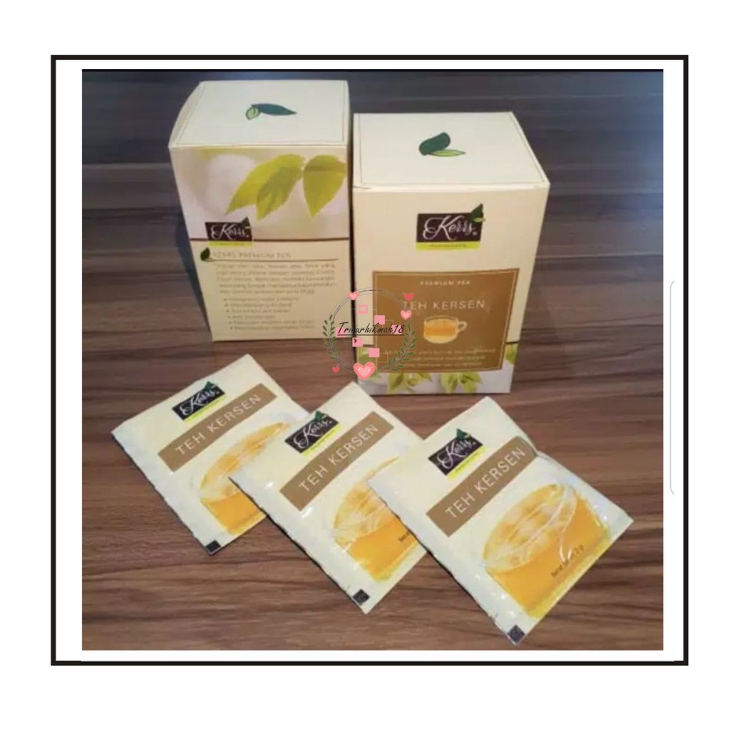 

TEH DAUN KERSEN - TEH KERRS - TALOK - CERI - Teh Herbal - KERRS TEA (KEMASAN 20PCS) - TEH CELUP NEW