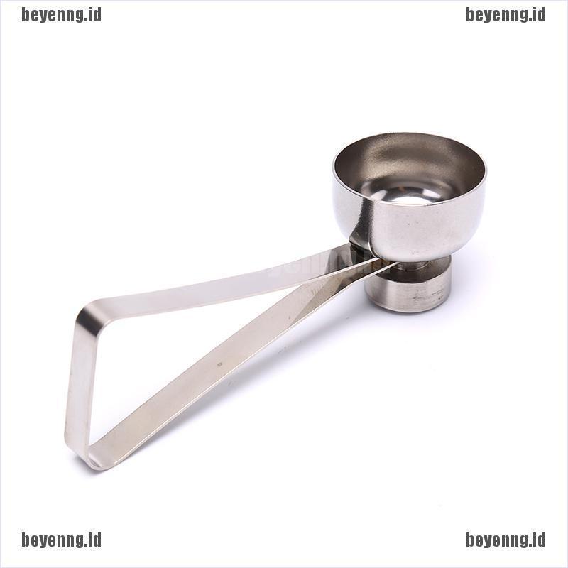 Bey Alat Pembuka Cangkang Telur Bahan Stainless Steel