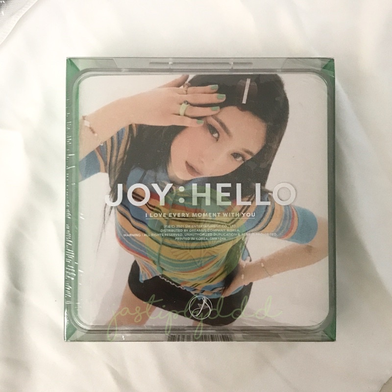 READY STOCK SOLO ALBUM JOY - HELLO CASE VER RED VELVET RV