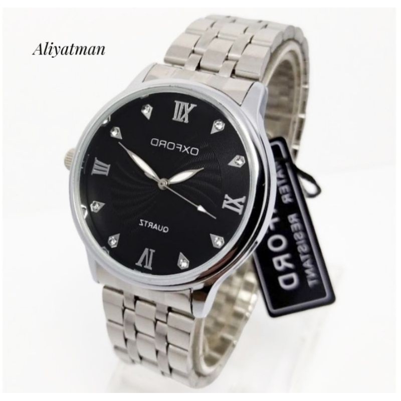 JAM TANGAN PRIA SIMPLE ELEGAN RANTAI STAINLIS STELL