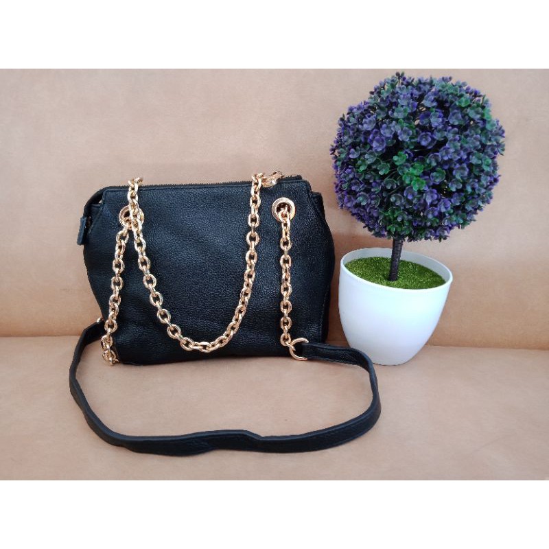 Tas Kulit Asli Tali Rantai ala Chanel