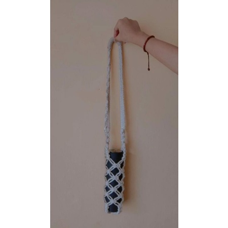macrame tumbler holder / tas botol minum / tas tumbler