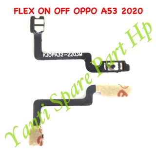 Flexible On Off Oppo A53 2020 A32 2020 Original New