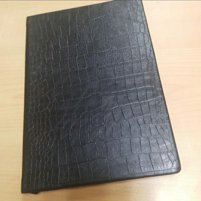 

leather notebook / buku tulis / notebook / agenda - (free custom nama)