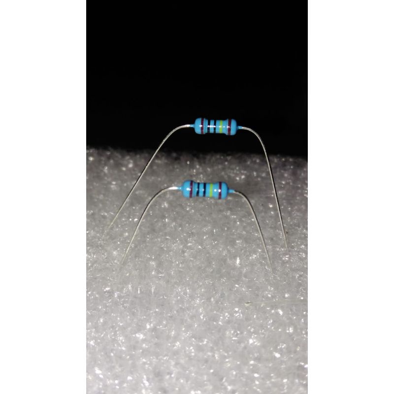 RESISTOR 1M OHM 1 MEGA OHM 1/4 WATT METAL FILM