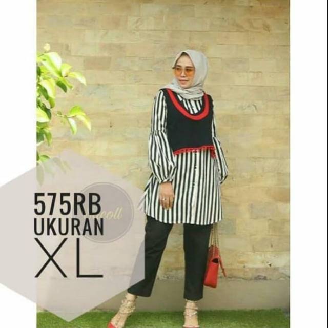 SACOLL TUNIK ATASAN MUSLIM CANTIK PREMIUM