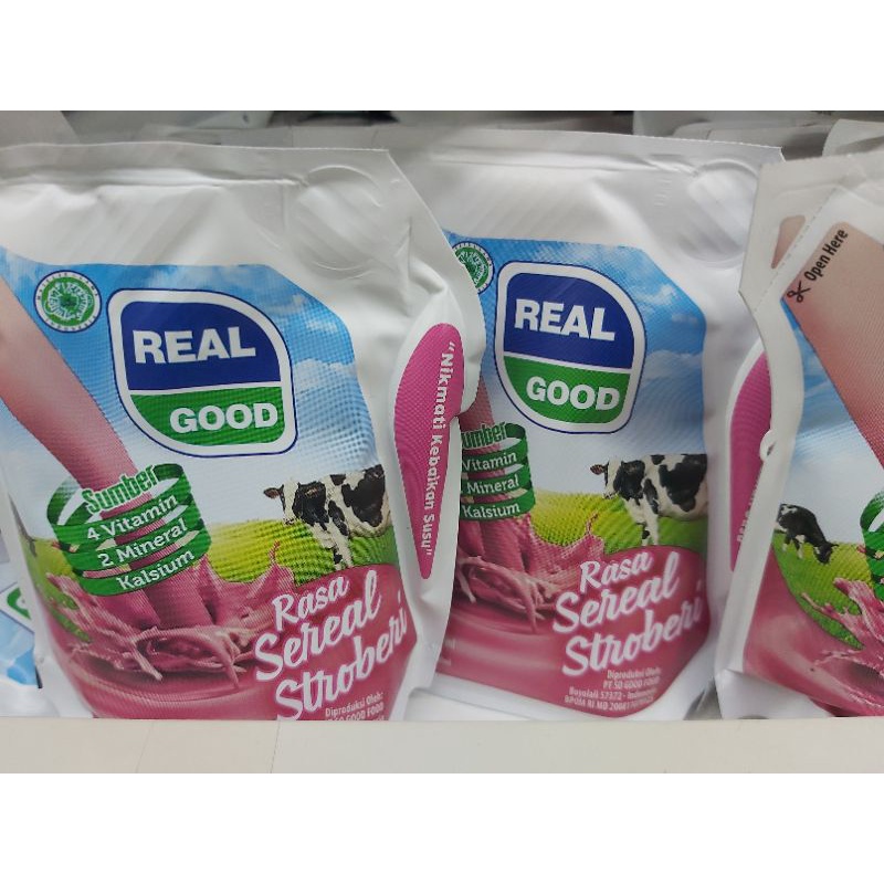 

Susu Real Good Cokelat/Strawbery 125 ml