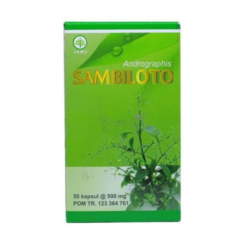 kapsul ekstrak sambiloto Toga Nusantata57 isi 50 kapsul