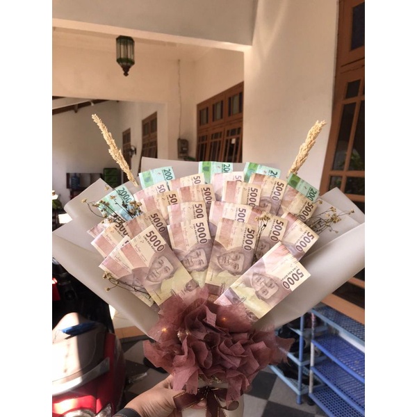 Buoquet Uang Imitasi