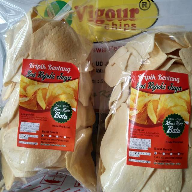 

Oleh Oleh Malang Keripik Kentang 100 gram