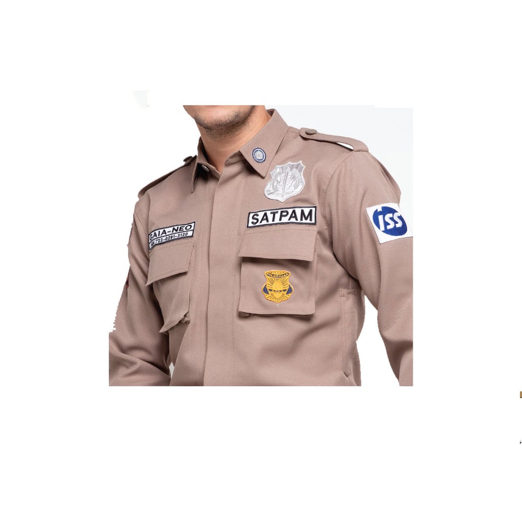 Baju PDH satpam || Baju PDH security terbaru