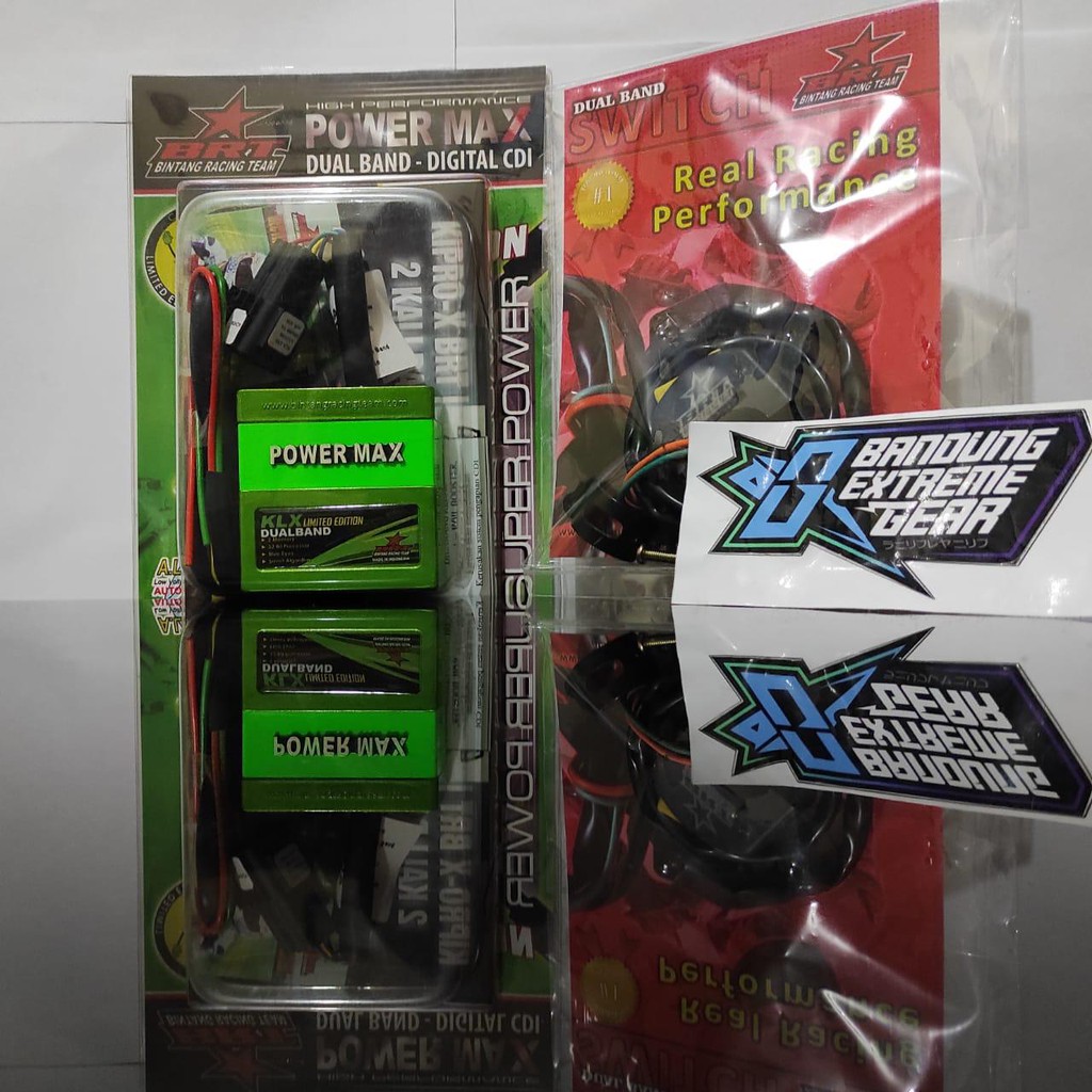 ECU CDI BRT POWER MAX KAWASAKI KLX DTRACKER ALL SERIES TERLARIS