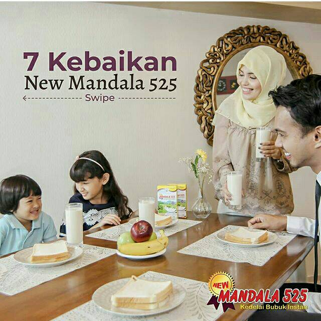 

Susu kedelai New Mandala 525