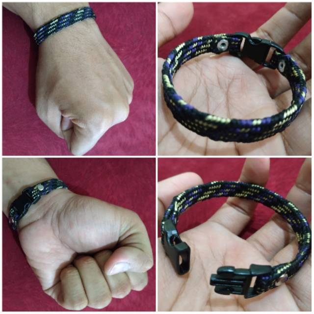 Gelang Tali Etnik Gaya Keren