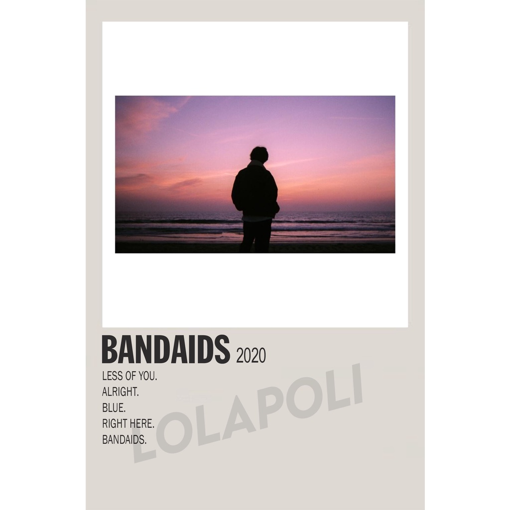 Poster Cover Album Bandaids - Keshi