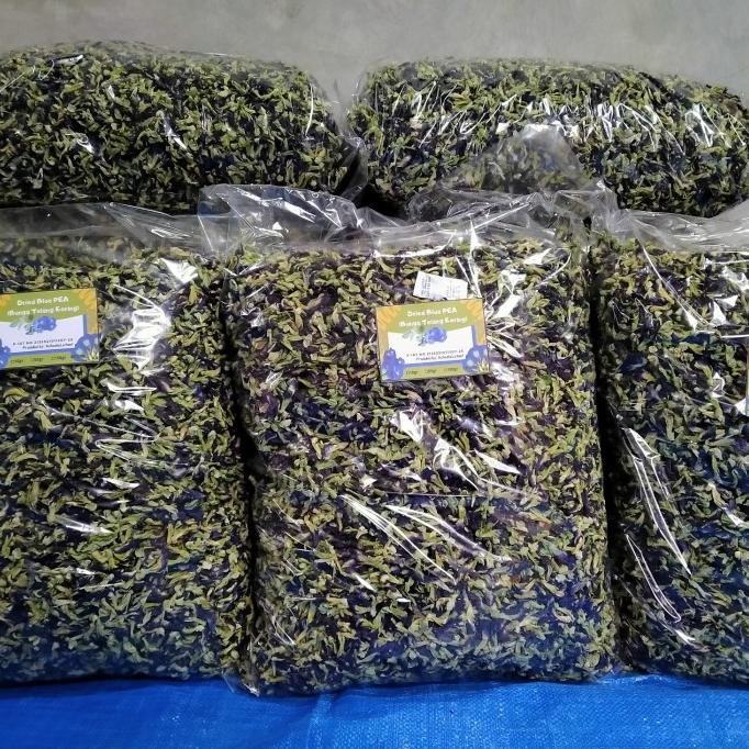 

[ COD ] Bunga Telang kering 1kg SPECIAL Kode 698