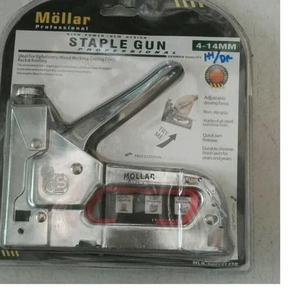 

♣ STAPLE GUN MOLLAR 3 WAY TACKER - STAPLES JOK TEMBAK HEKTER ▼