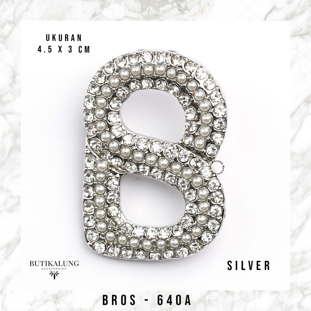 Bros Hijab Bross Peniti Brooch Jilbab Aksesoris Fashion Wanita Perhiasan Muslim BUTIKALUNG 640 681