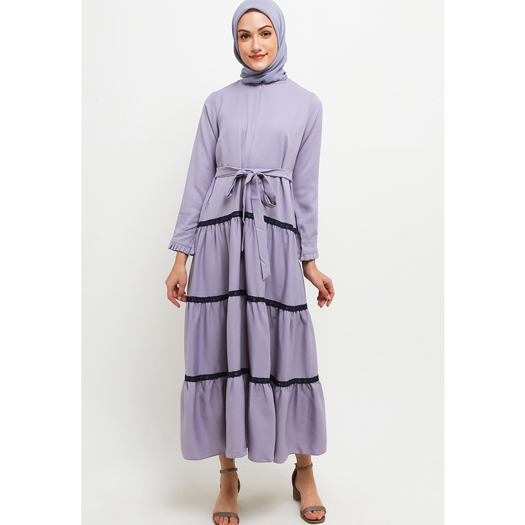 FAME - Gamis Wanita Abu-abu - 9911102