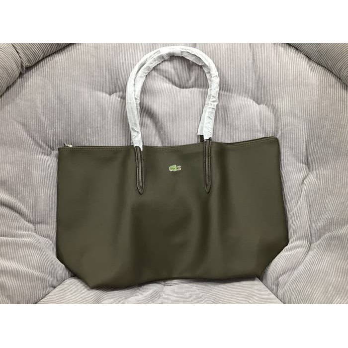 Baru Tas Import  Wanita ORIGINAL Lacoste Longhandle - Hijau Tua