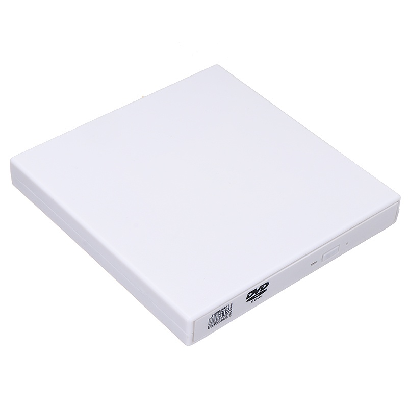 ITS CD Drive Untuk PC /Latop USB 2.0 External DVD ROM Drive Efisiensi baca tinggi Silm Portable Optical Drive Writer