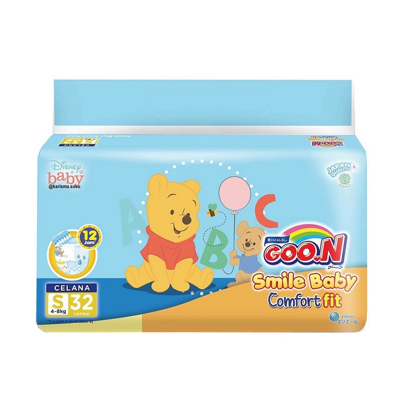 Goon Smile Baby Pants Comfort Fit S32/Popok Celana Goo.N