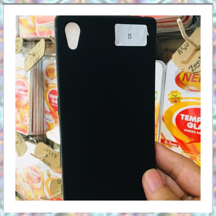 Case Sony Xperia Big Sony Xperia Dual Sony Xperia ~ Slim Case Black Matte Sony Xperia Z5 Big 5.2Inch