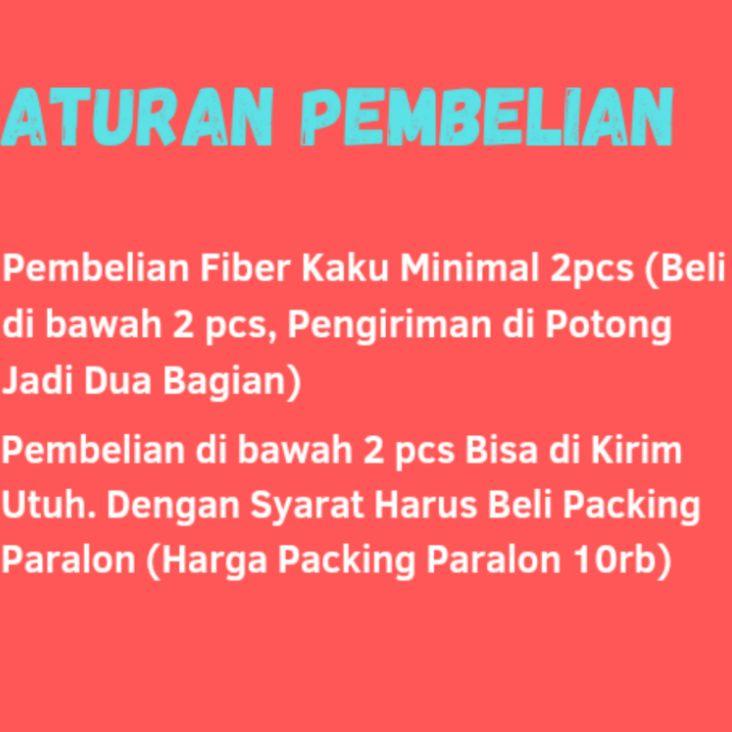 FREE SHIPPING ((ECER &GROSIR)) FIBER KAKU 200 CM