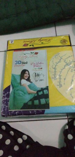 Sprei Lady Rose Disperse Extra King 200x200cm